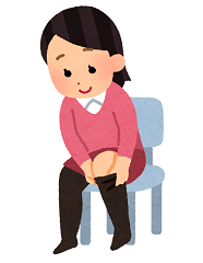 タイツによる悪化に注意！